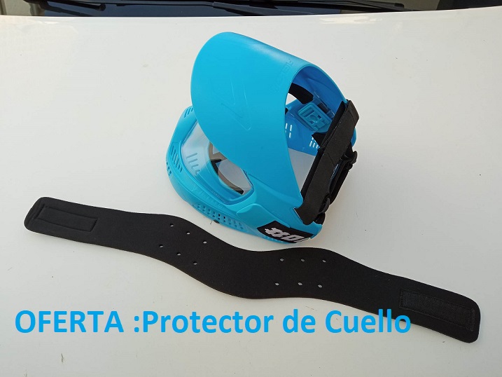 MÁSCARA # ONE Azul Lente Sencilla C/ Correa superior- Envió Gratis 2/4 Días.*